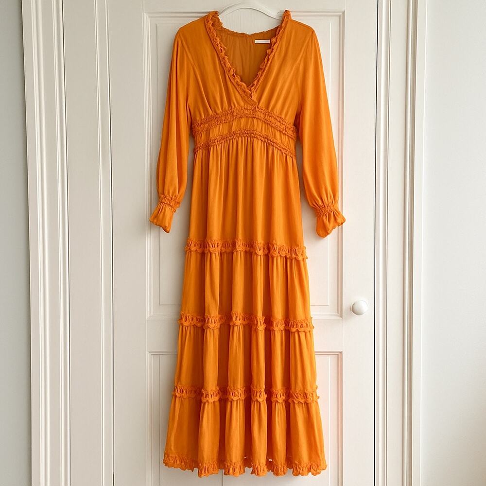 Free People x BTFL-LIFE Ruffle Maxi Dress - Picture 2 of 8